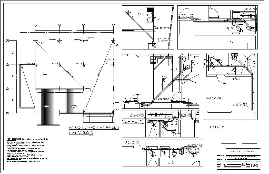 Planos de casas para descargar en Autocad y PDF, incluyen proyecto completo, calculos estructurales, memorias descriptivas, arquitecturas, estructura metalica, ingenieria completa, instalaciones sanitarias y electricas, Casas Modernas, Planos de Planta, Habitaciones, Baños.
