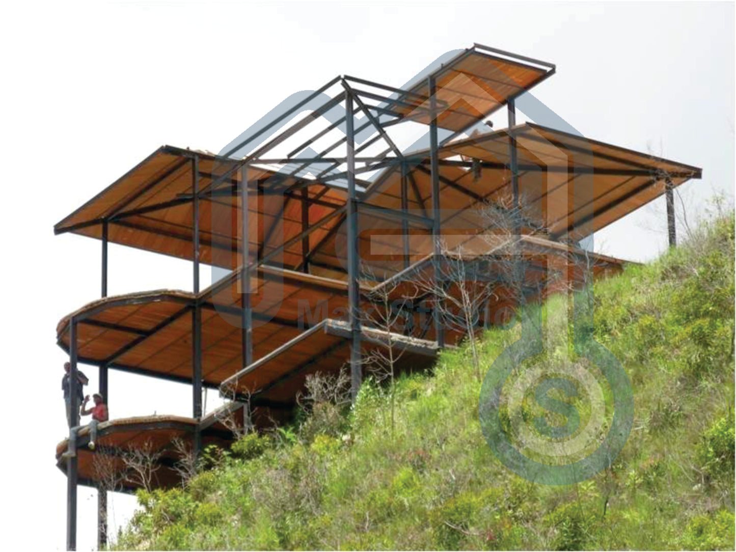 166m2 Casa C - Planos de Casas Editables