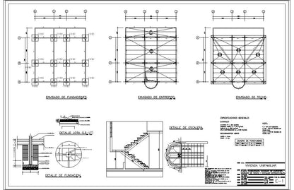 128m2 Casa -  Planos de Casas Editables