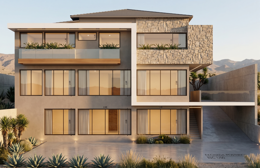 345m2 Mansión - Planos de Casas Editables