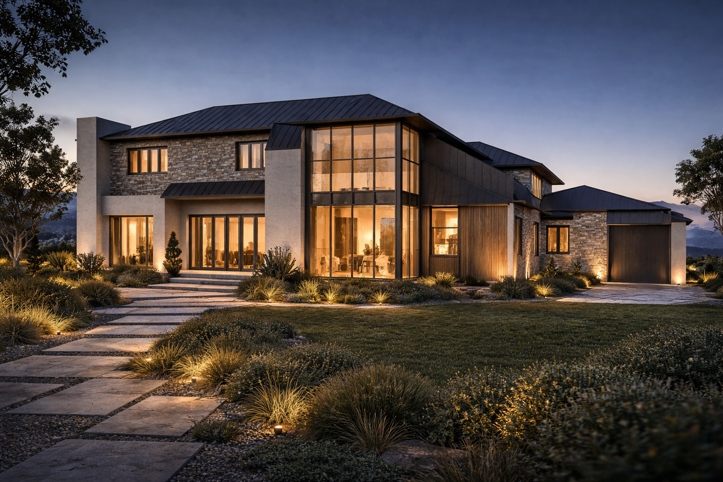 352m2 Americano - Planos de Casas Editables
