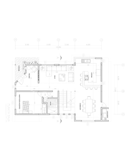 Planos de casas para descargar en Autocad y PDF, incluyen proyecto completo, calculos estructurales, memorias descriptivas, arquitecturas, estructura metalica, ingenieria completa, instalaciones sanitarias y electricas, Casas Modernas, Planos de Planta, Habitaciones, Baños.