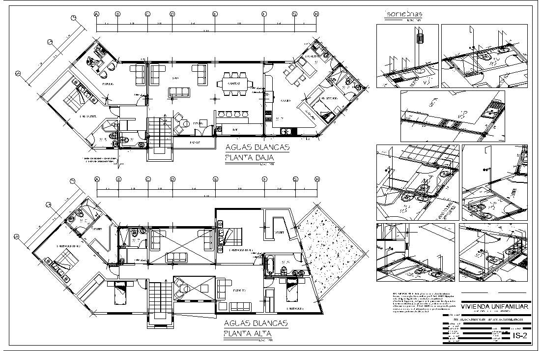 Planos de casas para descargar en Autocad y PDF, incluyen proyecto completo, calculos estructurales, memorias descriptivas, arquitecturas, estructura metalica, ingenieria completa, instalaciones sanitarias y electricas, Casas Modernas, Planos de Planta, Habitaciones, Baños.