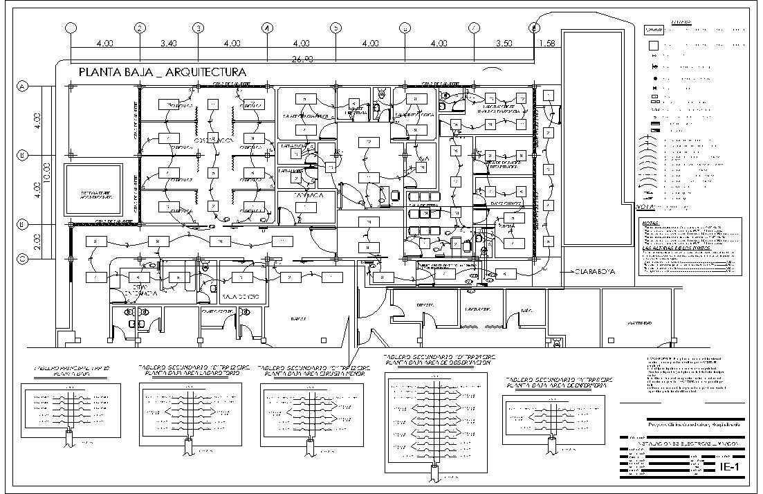 Modern 3-story medical clinic architectural plans, 926 sqm, steel structure design, professional DWG and PDF downloads.