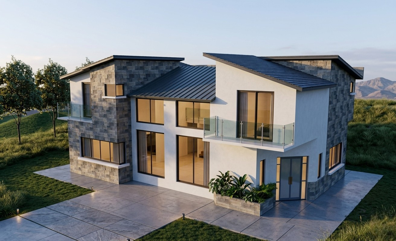 Planos de casas para descargar en Autocad y PDF, incluyen proyecto completo, calculos estructurales, memorias descriptivas, arquitecturas, estructura metalica, ingenieria completa, instalaciones sanitarias y electricas, Casas Modernas, Planos de Planta, Habitaciones, Baños.