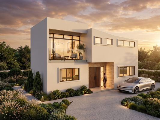 166m2 Casa D - Planos de Casas Editables