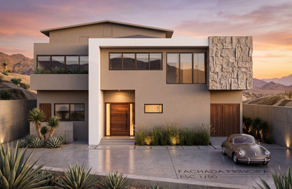 345m2 Mansión - Planos de Casas Editables