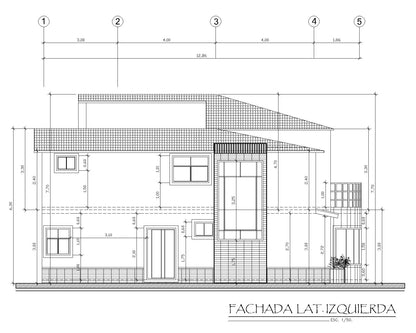 Planos de casas para descargar en Autocad y PDF, incluyen proyecto completo, calculos estructurales, memorias descriptivas, arquitecturas, estructura metalica, ingenieria completa, instalaciones sanitarias y electricas, Casas Modernas, Planos de Planta, Habitaciones, Baños.