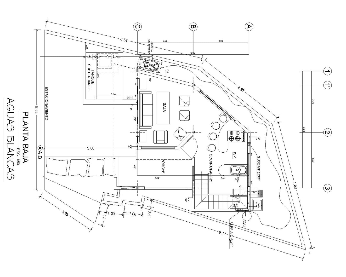 Planos de casas para descargar en Autocad y PDF, incluyen proyecto completo, calculos estructurales, memorias descriptivas, arquitecturas, estructura metalica, ingenieria completa, instalaciones sanitarias y electricas, Casas Modernas, Planos de Planta, Habitaciones, Baños.