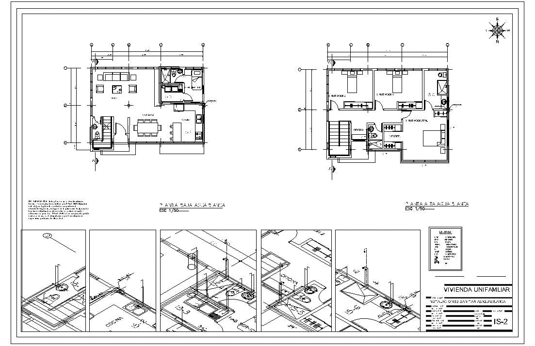 Planos de casas para descargar en Autocad y PDF, incluyen proyecto completo, calculos estructurales, memorias descriptivas, arquitecturas, estructura metalica, ingenieria completa, instalaciones sanitarias y electricas, Casas Modernas, Planos de Planta, Habitaciones, Baños.