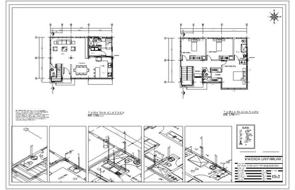 Planos de casas para descargar en Autocad y PDF, incluyen proyecto completo, calculos estructurales, memorias descriptivas, arquitecturas, estructura metalica, ingenieria completa, instalaciones sanitarias y electricas, Casas Modernas, Planos de Planta, Habitaciones, Baños.