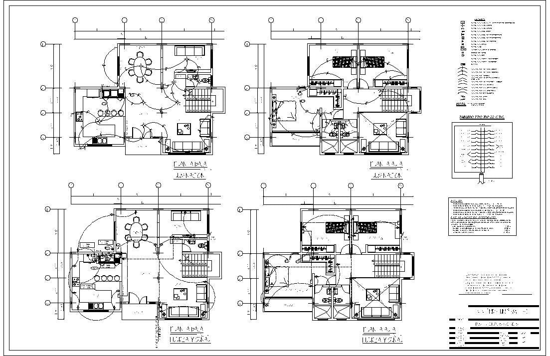 Planos de casas para descargar en Autocad y PDF, incluyen proyecto completo, calculos estructurales, memorias descriptivas, arquitecturas, estructura metalica, ingenieria completa, instalaciones sanitarias y electricas, Casas Modernas, Planos de Planta, Habitaciones, Baños.