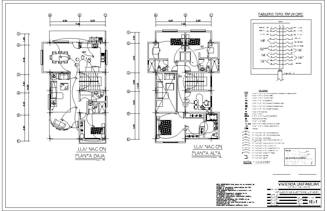 Planos de casas para descargar en Autocad y PDF, incluyen proyecto completo, calculos estructurales, memorias descriptivas, arquitecturas, estructura metalica, ingenieria completa, instalaciones sanitarias y electricas, Casas Modernas, Planos de Planta, Habitaciones, Baños.