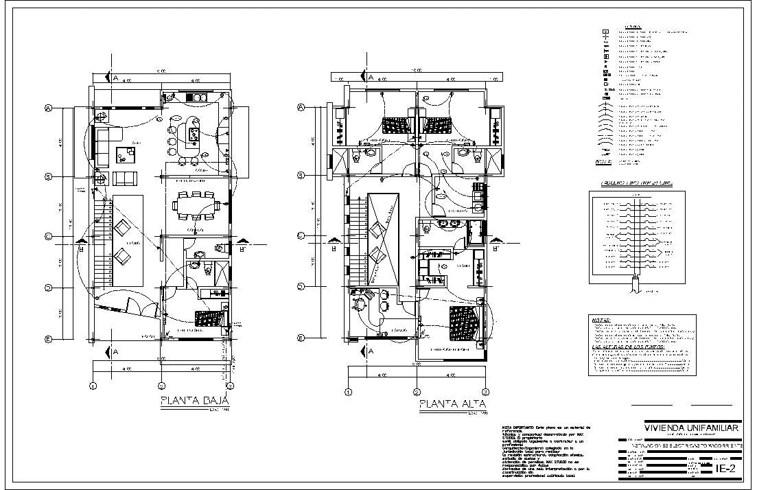 Planos de casas para descargar en Autocad y PDF, incluyen proyecto completo, calculos estructurales, memorias descriptivas, arquitecturas, estructura metalica, ingenieria completa, instalaciones sanitarias y electricas, Casas Modernas, Planos de Planta, Habitaciones, Baños.