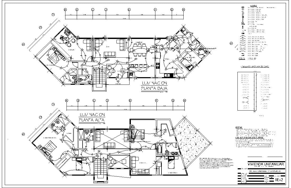 Planos de casas para descargar en Autocad y PDF, incluyen proyecto completo, calculos estructurales, memorias descriptivas, arquitecturas, estructura metalica, ingenieria completa, instalaciones sanitarias y electricas, Casas Modernas, Planos de Planta, Habitaciones, Baños.