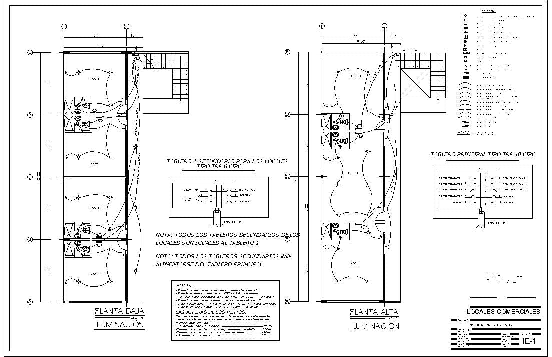 Planos de locales comerciales para descargar en Autocad y PDF, incluyen proyecto completo, calculos estructurales, memorias descriptivas, arquitecturas, estructura metalica, ingenieria completa, instalaciones sanitarias y electricas, Casas Modernas, Planos de Planta, Habitaciones, Baños.
