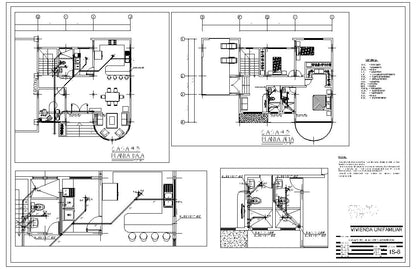 Planos de casas para descargar en Autocad y PDF, incluyen proyecto completo, calculos estructurales, memorias descriptivas, arquitecturas, estructura metalica, ingenieria completa, instalaciones sanitarias y electricas, Casas Modernas, Planos de Planta, Habitaciones, Baños.