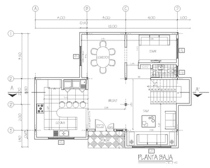Planos de casas para descargar en Autocad y PDF, incluyen proyecto completo, calculos estructurales, memorias descriptivas, arquitecturas, estructura metalica, ingenieria completa, instalaciones sanitarias y electricas, Casas Modernas, Planos de Planta, Habitaciones, Baños.