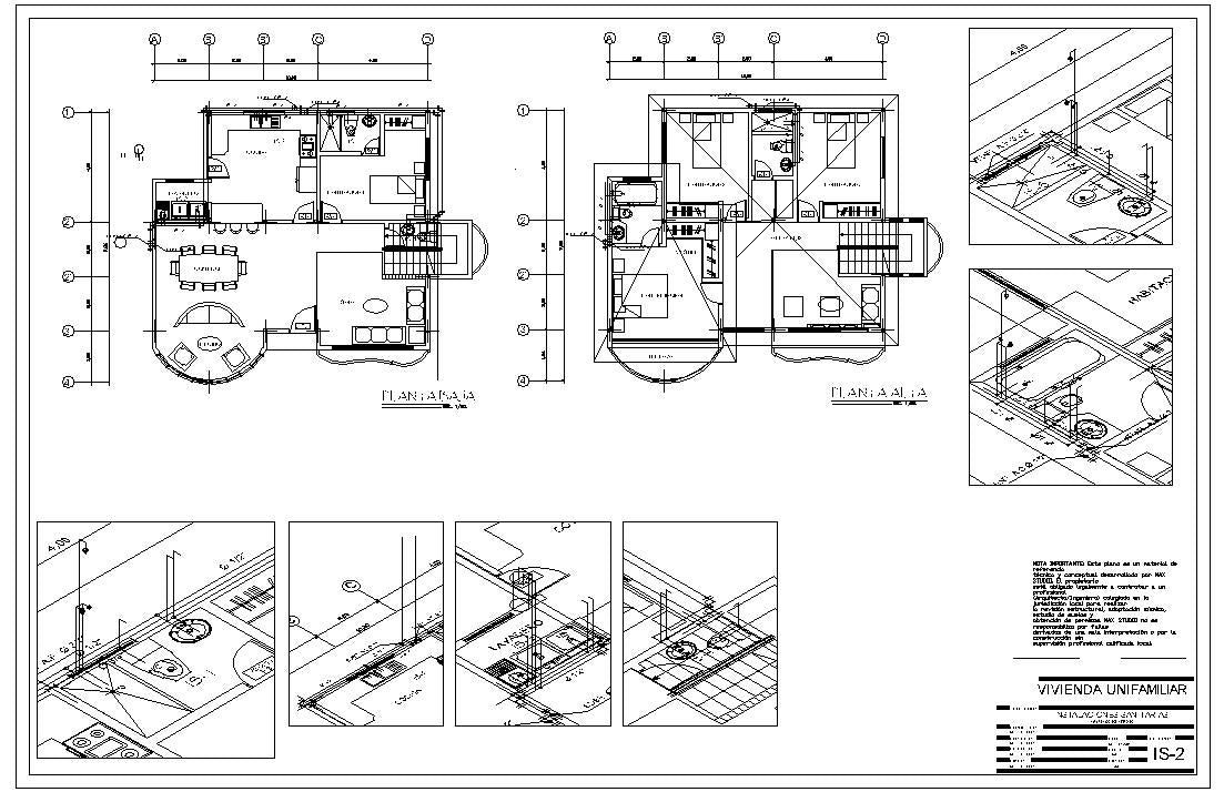 Planos de casas para descargar en Autocad y PDF, incluyen proyecto completo, calculos estructurales, memorias descriptivas, arquitecturas, estructura metalica, ingenieria completa, instalaciones sanitarias y electricas, Casas Modernas, Planos de Planta, Habitaciones, Baños.